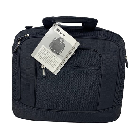 Targus Global Executive 15.4 Black Notebook Laptop Travel Bag Case Toploading - Picture 1 of 11